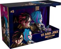 Arcane Youtooz Vinyl Figure 2-Pack - Vi & Jinx - thumbnail
