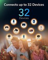 Cudy LT400 draadloze router Fast Ethernet Single-band (2.4 GHz) 4G Zwart - thumbnail