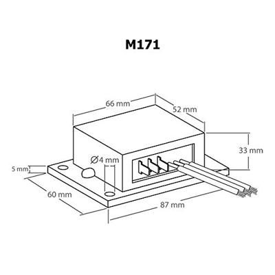 Kemo M171 Vermogensregelaar Module 9 V/DC, 12 V/DC, 24 V/DC Kemo M171 Vermogensregelaar Module 9 V/DC, 12 V/DC, 24 V/DC