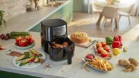 Philips HD9252/90 Essential 3000 Series Airfryer Compact 4L 1400W Zwart - thumbnail