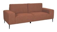 LABEL51 3-zits Bank 'Ferraro' Bouclé, kleur Roest - thumbnail
