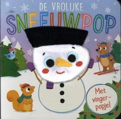 Rebo Publishers Vrolijke sneeuwpop - vingerpopboek