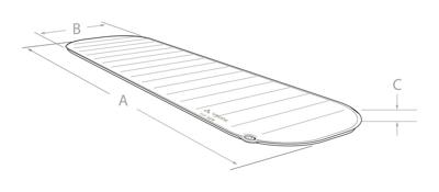Vaude Tour 5 M zelfopblazende slaapmat