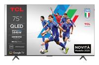 TCL 75P8K 75 inch QLED 4K HDR UHD TV, Smart Google TV (Dolby Vision & Atmos, 144 Hz Motion Clarity Pro, FreeSync, Onkyo 2.1-geluid, spraakbediening, compatibel met Google Assistant, Google Cast) - thumbnail