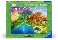 Ravensburger World of Minecraft 500 stukjes - thumbnail