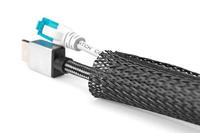 Digitus DA-90507 Kabelslang Polyester Zwart flexibel (l x b x h) 2000 x 85 x 3 mm 1 stuk(s) - thumbnail