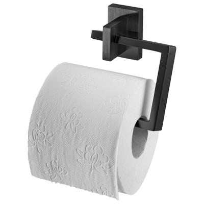 Haceka Edge toiletrolhouder zonder klep 12,8x4,6x10,7cm grafiet