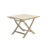 Kent vouwtafel 90x90xH72 acacia white wash Garden Impressions - Garden impressions - thumbnail