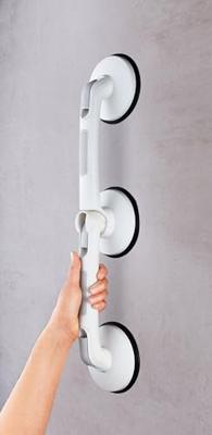 Ridder Wandbeugel met zuignap Rob (Wit)