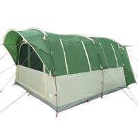 Autotent 4-persoons waterdicht groen - thumbnail