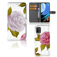 Xiaomi Redmi 9T | Poco M3 Hoesje Roses - thumbnail