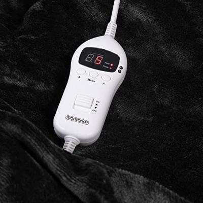 Elektrische Warmtedeken Antraciet 180x130cm met Timer Elektrische Warmtedeken Antraciet 180x130cm met Timer