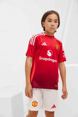 Manchester United Shirt Thuis Junior 2024/2025 - Maat 140 - Kleur: Rood | Soccerfanshop