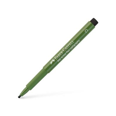 Faber Castell Kalligrafiepen Pitt - C 174 chroomgroen ondoorzichtig
