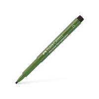 Faber Castell Kalligrafiepen Pitt - C 174 chroomgroen ondoorzichtig - thumbnail