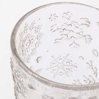 Kare Waterglas Ice Flowers Clear - thumbnail