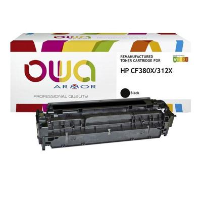 Tonercartridge OWA alternatief tbv HP CF380X zwart
