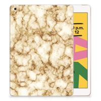 Apple iPad 10.2 | iPad 10.2 (2020) | 10.2 (2021) Tablet Back Cover Marmer Goud - thumbnail