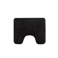 Toiletmat Zwart Caen 60X50cm - thumbnail