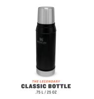 Stanley The Legendary Classic Bottle .75L / 25Oz Isolatiefles Matte Black 750ML - thumbnail