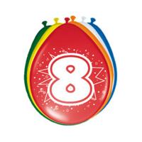 Ballonnen '8' (8 st) - thumbnail
