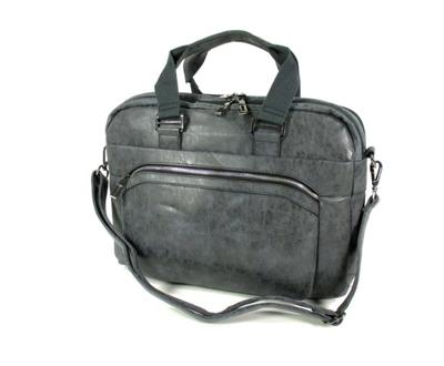 2 vaks PU laptop-tablettas schoudertas ELIANA zwart 2 vaks PU laptop-tablettas schoudertas ELIANA zwart