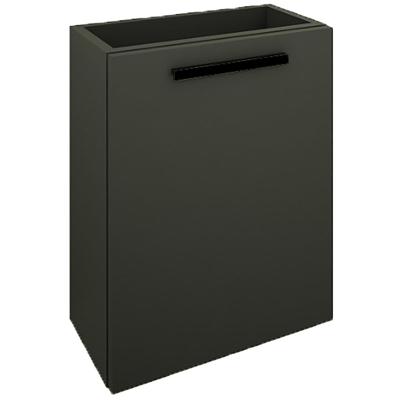 Wiesbaden Marmaris Fonteinkast 40 cm - Luxe Mat Zwart Badkamermeubel