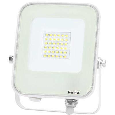 LED Bouwlamp 20W - Schijnwerper Helder Wit 6500K - Waterdicht IP65