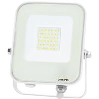 LED Bouwlamp 20W - Schijnwerper Helder Wit 6500K - Waterdicht IP65 - thumbnail