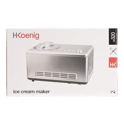 HKoeNIG HF320 IJsmachine - 2L - Vermogen 180W HKoeNIG HF320 IJsmachine - 2L - Vermogen 180W