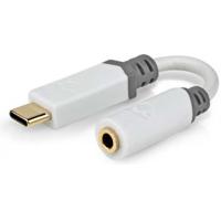Nedis CCBW65950WT01 USB adapter USB-C male naar 3.5mm jack female 0.1m - thumbnail