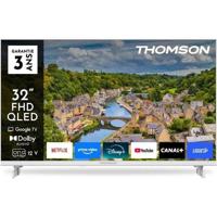 Thomson 32FQG3S15CW - QLED TV 32 inch (80 cm) - Full HD 1920x1080 - 12V-adapter - Google TV - 3x HDMI 1.4 - WiFi - thumbnail