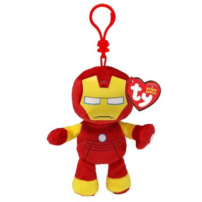 Ty Beanie boo sleutelhanger - iron man