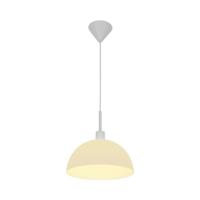 Hanglamp eettafel wit met opaalglazen kap E27 fitting Ellen 30 cm - thumbnail