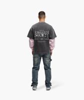 Jorcustom Uncommon Minds Double Layered Longsleeve T-Shirt Heren Donkergrijs/Roze - Maat S - Kleur: DonkergrijsRoze | Soccerfanshop - thumbnail