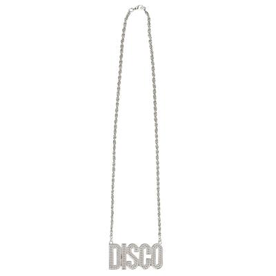 Zilveren Ketting Disco