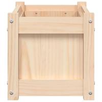 Plantenbakken 2 st cm massief grenenhout - thumbnail
