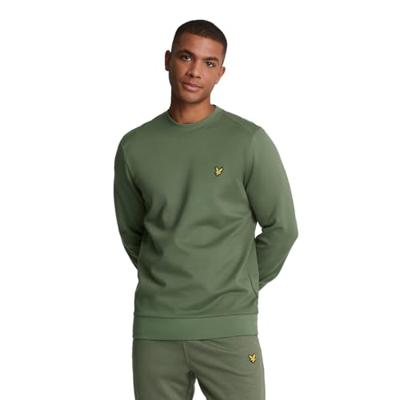 Lyle and Scott Crew Neck Fly Fleece Casual Sweater Heren M