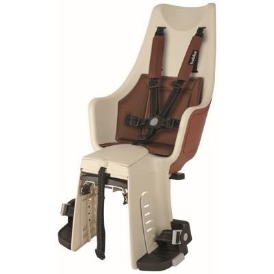 Maxi Exclusive Plus Cinnamon Brown achterstoeltje met Elektrische Fiets Bevestiging