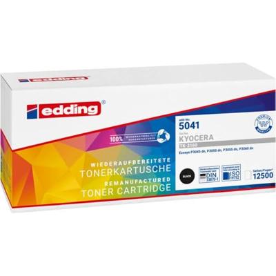 Edding Toner vervangt Kyocera TK-3160 Compatibel Zwart 12500 bladzijden EDD-5041 18-5041