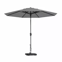 Madison parasol paros ll 300cm light grey - thumbnail