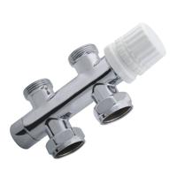 Thermostatisch 3/4 Onderblok Recht Aqua Splash - thumbnail