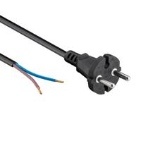 Stroomlijn Stofzuigersnoer 6 mtr zwart 2x0,75 qmm soepel - 6665810 - thumbnail