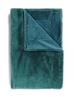 Essenza Furry Plaid Reef green 150 x 200 cm - thumbnail