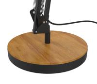 Bureaulamp unilux baya led bamboe zwart - thumbnail