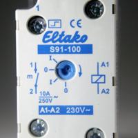 Eltako S91-100-230VAC Stroomstootschakelaar Opbouw 1x NO 230 V/AC 10 A 1 stuk(s) - thumbnail