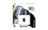 Kingston Canvas Select Plus microSDXC-kaart 512 GB Class 10 UHS-I - thumbnail