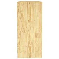 Boekenkast 104x33x76 cm massief grenenhout - thumbnail