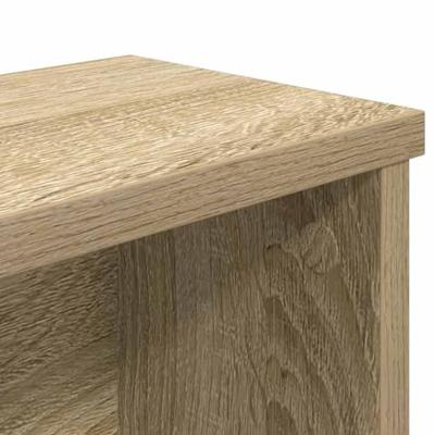 VidaXL Keukenrek stapelbaar 60x15x16 cm bewerkt hout sonoma eikenkleur