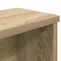 VidaXL Keukenrek stapelbaar 60x15x16 cm bewerkt hout sonoma eikenkleur - thumbnail